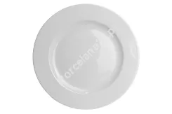 Talerz płytki 24 cm Lubiana - Roma biała (nr 2034)