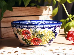 Salaterka 18 cm Bolesławiec - Maki Smolińskiej