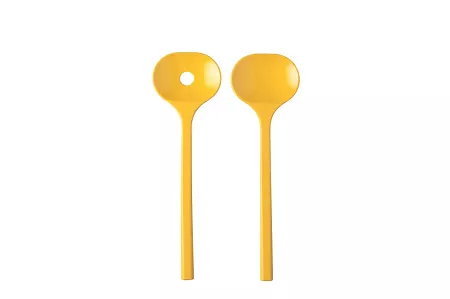 Komplet sztućców do sałaty 2 szt. Mepal - Bloom Pebble yellow 1KM.SDS.907