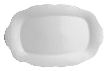 Półmisek głęboki 24 cm Chodzież - Kamelia C000 Biała