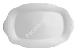 Półmisek głęboki 24 cm Chodzież - Kamelia C000 Biała