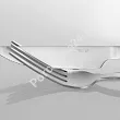 Komplet sztućców 24 cz. na 6 osób PINTINOX - Royal Satin Silver (2.5 mm) 23.2KOU.7091.K24