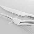 Komplet sztućców 24 cz. na 6 osób PINTINOX - Royal Satin Silver (2.5 mm) 23.2KOU.7091.K24