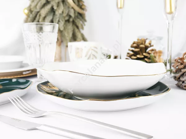 Komplet talerzy na 1 osobę (3 el) Lubiana - Stone Age 0352 Złoty Las Komplet talerzy na 1 osobę (3 el) Lubiana - Stone Age 0352 Złoty Las