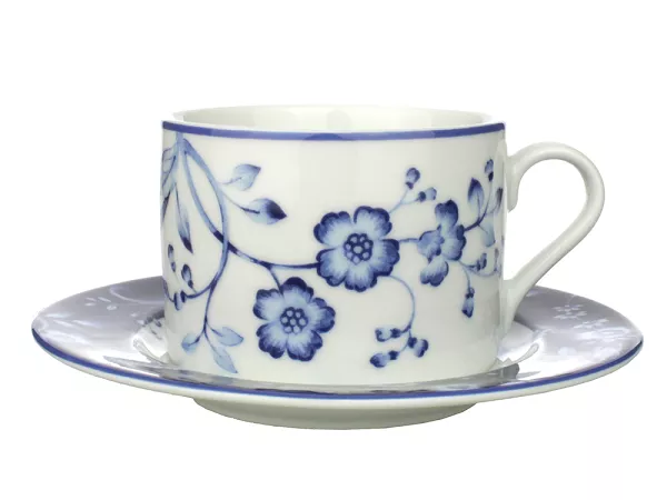 Filiżanka ze spodkiem 0,22 L / 15 cm (cylinder) Bogucice - Evia Blue 1146 Filiżanka ze spodkiem 0,22 L / 15 cm (cylinder) Bogucice - Evia Blue 1146