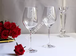 Kpl. kieliszków do wina białego 360 ml (2 szt.) Mati - Flower 21.FLOW-0360