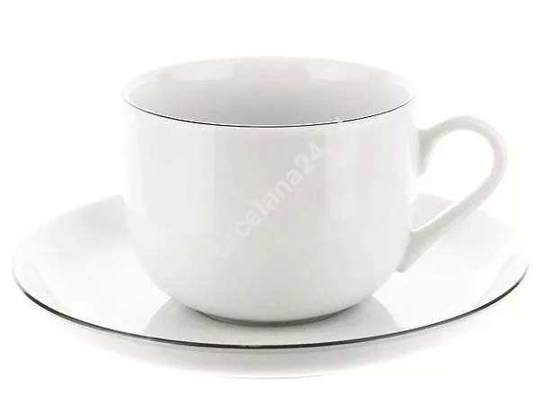 Filiżanka ze spodkiem 0,45 L / 18 cm Karolina - Nora dek. 23025 Filiżanka ze spodkiem 0,45 L / 18 cm Karolina - Nora dek. 23025