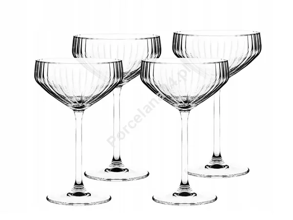Kpl. kieliszków do prosecco 300 ml (4szt) Altom Design - Plisse 07.PLI.7622 Kpl. kieliszków do prosecco 300 ml (4szt) Altom Design - Plisse 07.PLI.7622