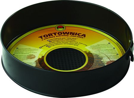 Tortownica / forma okrągła 24 cm SNB - Czarna 1OD.FOR.23