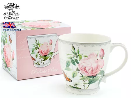 Kubek 0,42 L Lesser & Pavey Ltd. - Redoute rose 33.710-2855