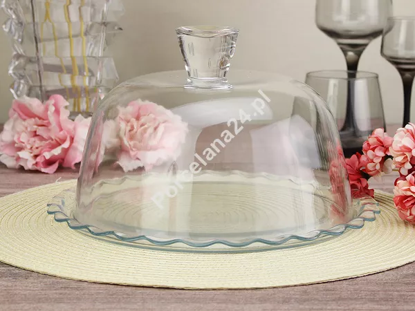 Patera 24 cm z kloszem Pasabahce - Patisserie 1D.PAT.96874 Patera 24 cm z kloszem Pasabahce - Patisserie 1D.PAT.96874