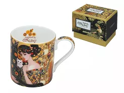 Kubek 0,35 L Carmani - Inspirowany malarstwem G. Klimt, Kobieta z kotem 33.532-0021