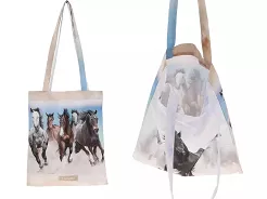 Torba na ramię 39x44 cm Carmani - Konie 33.021-8658