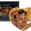 Talerz dekoracyjny w kształcie serca 24,5 cm Carmani - Gustav Klimt 33.198-1403