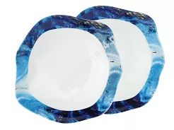 Komplet 2 talerzy głębokich 23 cm Lubiana - Stone Age / Baltic