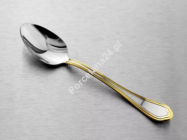 Komplet 6 łyżeczek do kawy / herbaty 13,7 cm Hisar - Florence Gold Komplet 6 łyżeczek do kawy / herbaty 13,7 cm Hisar - Florence Gold