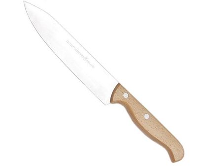 Nóż szefa kuchni 18 cm Glowel - Drewno Jasne 1E.DJ.L180