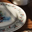 Talerz deserowy 20 cm Altom Design - Magia Świąt 07.CHR.1101