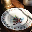 Talerz deserowy 20 cm Altom Design - Magia Świąt 07.CHR.1101