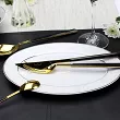 Komplet sztućców 24 cz. na 6 osób PINTI1929 - Sushi Anniversary Gold&Black (2.5 mm) - pudełko 23.17Z0.K091.K24