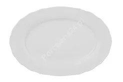Półmisek 33 cm Lubiana - Maria biała (nr 3560)