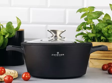 Garnek 24 cm ZWIEGER - Black Stone 1Z.BS.G24