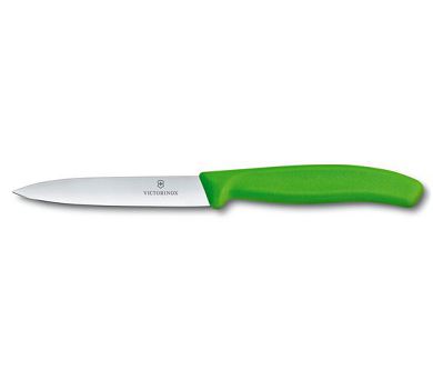Nóż do warzyw i owoców 10 cm Victorinox - Swiss Classic Green V.SC.G.6.7706.L114