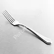 Komplet 6 widelczyków do ciasta 17,5 cm Hisar - Riva wysoki połysk GIFT BOX