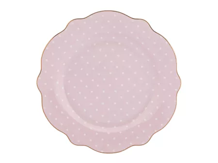 Talerz deserowy 21 cm Altom Design - Natalie Pink 07.NATP.TD21