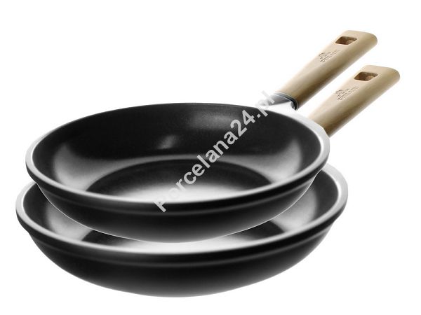 Kpl. 2 patelelni 24 i 28 cm z powłoką ceramiczną Gerlach - Natur 320R Kpl. 2 patelelni 24 i 28 cm z powłoką ceramiczną Gerlach - Natur 320R