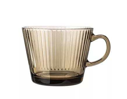 Kubek szklany 0,41 L Altom Design - Selena bursztynowy 07.SEL.3503
