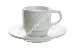 Filiżanka ze spodkiem 0,09 L / 13 cm (sztaplowana) Lubiana - Ida (nr 3007, 3013)