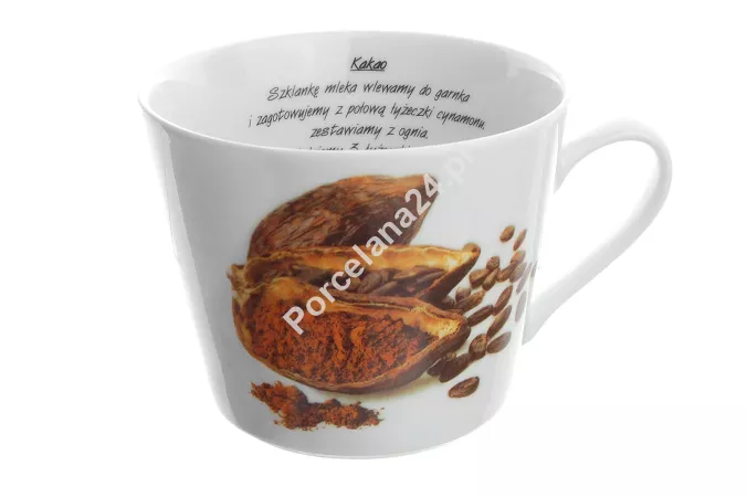 Filiżanka 0,4 L Karolina - Emily S-03526 kakao Filiżanka 0,4 L Karolina - Emily S-03526 kakao