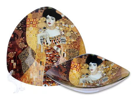 Talerz dekoracyjny / miseczka 17 cm Carmani - Gustav Klimt Adele Bloch - Bauer 33.198-1133