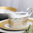 Serwis obiadowy na 6 osób (24 el) Ćmielów - Jenny Solaris White - Gold