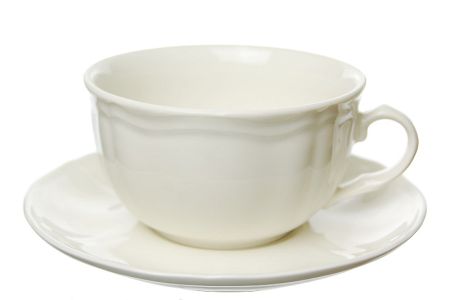 Filiżanka ze spodkiem 0,35 L / 16 cm (do herbaty) - Castel FBC - ecru