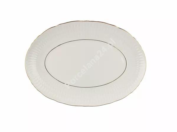 Półmisek 34 cm Ćmielów - Sofia 3604 Złoto Półmisek 34 cm Ćmielów - Sofia 3604 Złoto
