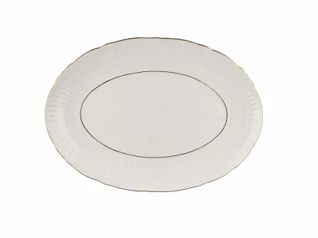 Półmisek 34 cm Ćmielów - Sofia 3604 Złoto