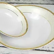 Serwis obiadowy na 6 osób (22el) Bogucice - Agawa Gold 677 WYPRZEDAŻ (W1050)