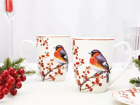 Komplet 2 kubków 0,36 l  Duo - Christmas Birds 3 15.CHBI3.K2K