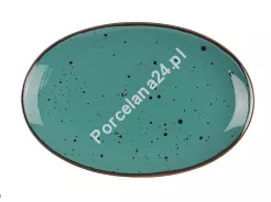 Półmisek 31 cm Bogucice - Alumina Cottage Turkus 985