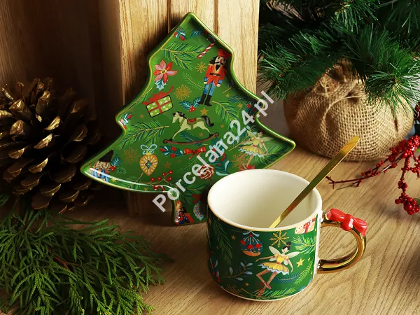 Filiżanka z łyżeczką 0,28 l Duo - Christmas Spirit 15.CHS.FSŁ Filiżanka z łyżeczką 0,28 l Duo - Christmas Spirit 15.CHS.FSŁ