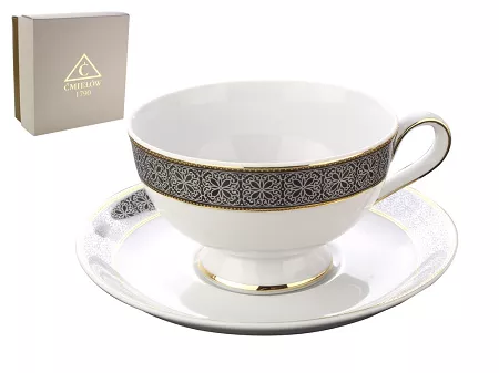 Filiżanka ze spodkiem 0,22 L / 14,5 cm Ćmielów - Astra G850 Charmant GIFT BOX