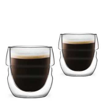 Kpl. filiżanek termicznych do espresso z podwójną ścianką 70 ml (2 szt.) Vialli Design - Sferico 7947