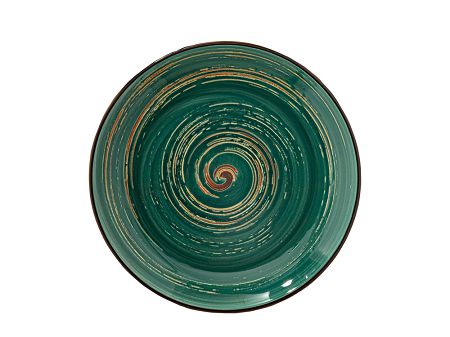 Talerz głęboki 25,5 cm  Wilmax - Spiral Zielony 669527