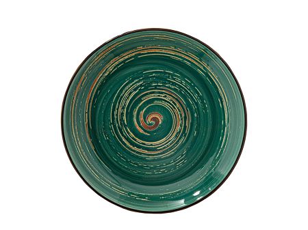 Talerz głęboki 25,5 cm  Wilmax - Spiral Zielony 669527