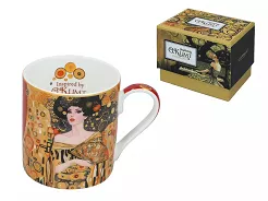 Kubek 0,35 L Carmani - Inspirowany malarstwem G. Klimt, Kobieta z wachlarzem 33.532-0023