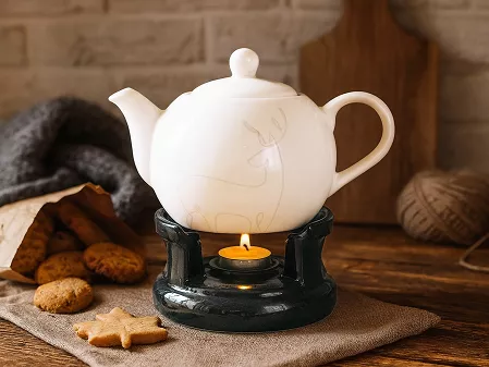 Czajnik z podgrzewaczem 1 L Bella Fiore - Jeleń 1TR.DZB.37694