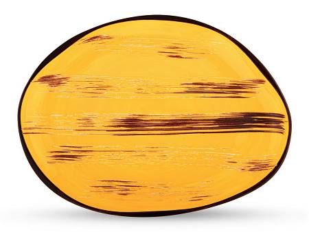 Półmisek 33 cm Wilmax - Scratch Żółty 668442