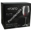 Kpl. kieliszków do wina czerwonego 360 ml (6 szt) Krosno - Elite (Sensei / Emotion) 8281